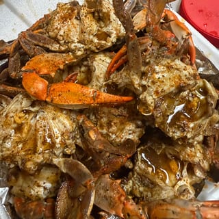 Dozens Steamed Crabs Small