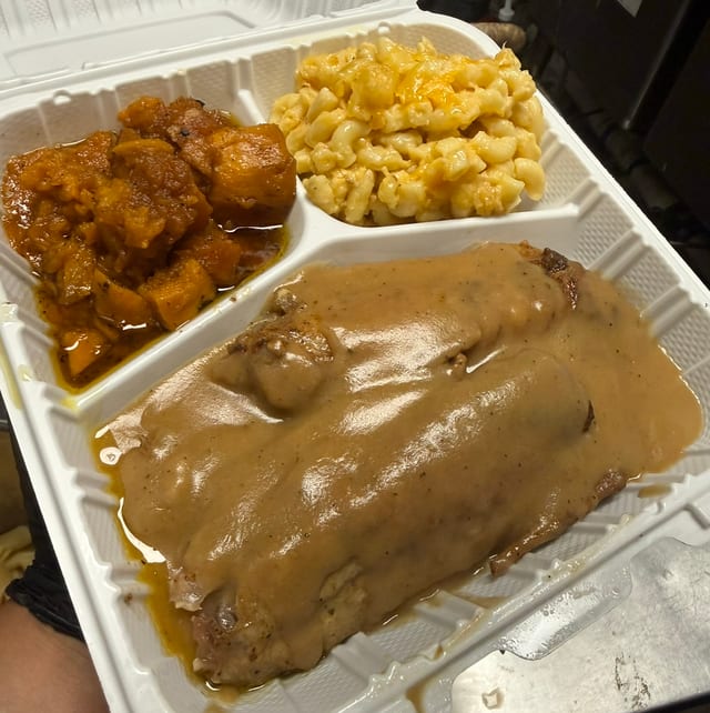 Turkey Wing Dinner.